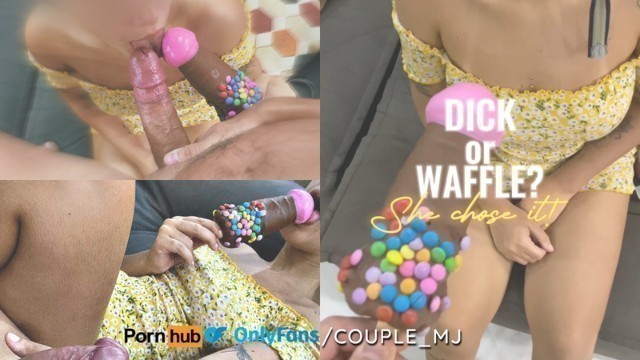 Pica Ou Waffle? Ela Não Pensou Duas Vezes Ao Escolher!