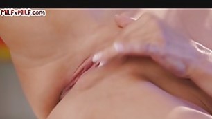 Office bosomy pornstar dykes facesitting and scissoring