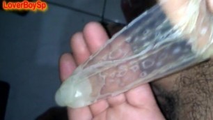 My friend had sex with his girlfriend. I took the condom