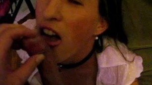 cute gurl sucking cock