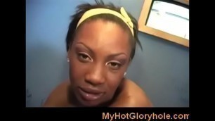 Only gloryhole blowjob black cutie 22